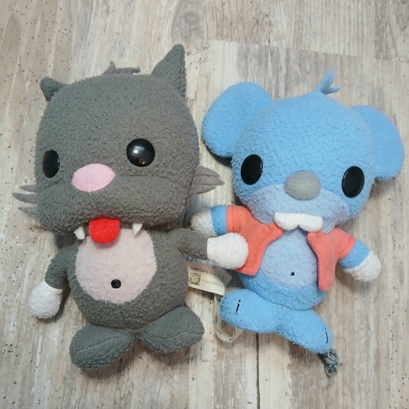 Funko plushies Itchy and Scratchy from The Simpsons 2011 - Picture 2 of 10
